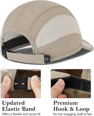 GADIEMKENSD Outdoor Running Hat Breathable Mesh in Kuwait
