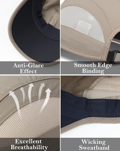 GADIEMKENSD Outdoor Running Hat Breathable Mesh in Kuwait