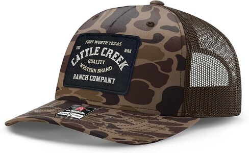 Cattle Creek Ranch Richardson 112 Trucker Hat - Structured Five and Six Panel Cattle Creek Ranch Richardson Premium Caps in Saudi Arabia