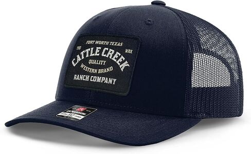 Cattle Creek Ranch Richardson 112 Trucker Hat - Structured Five and Six Panel Cattle Creek Ranch Richardson Premium Caps in Saudi Arabia