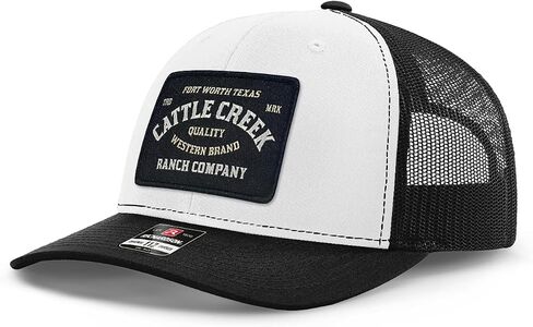 Cattle Creek Ranch Richardson 112 Trucker Hat - Structured Five and Six Panel Cattle Creek Ranch Richardson Premium Caps in Saudi Arabia