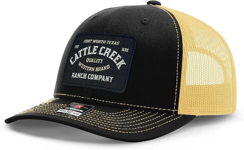Cattle Creek Ranch Richardson 112 Trucker Hat - Structured Five and Six Panel Cattle Creek Ranch Richardson Premium Caps in Saudi Arabia