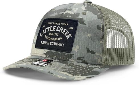 Cattle Creek Ranch Richardson 112 Trucker Hat - Structured Five and Six Panel Cattle Creek Ranch Richardson Premium Caps in Saudi Arabia