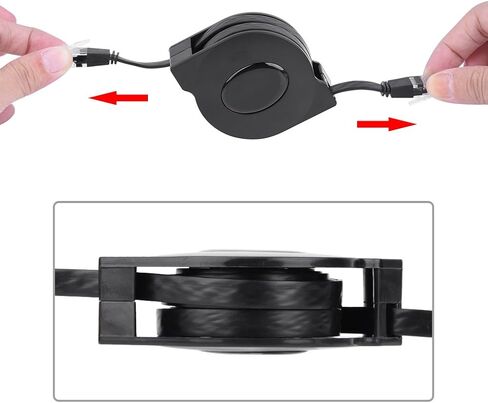 كبل Sanpyl Cat 6 Ethernet ، 1M/2M CAT6 CAT6 RJ45 LAN CABLE ، تصل إلى 1000 ميجابت في الثانية الأسلاك LAN عالية السرعة (2 متر) in Kuwait