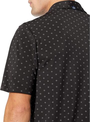 Cutter & Buck Men's Short Sleeve Virtue Eco Pique Tile Print Polo Shirt in Saudi Arabia