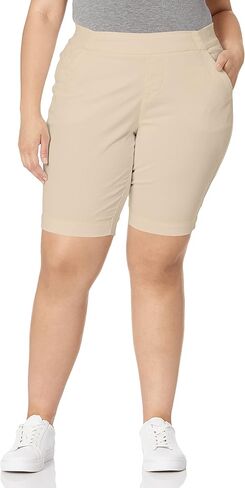 Jag Jeans Women's Plus Size Gracie Pull on Bermuda Short in Kuwait