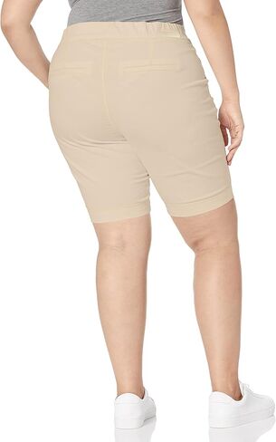 Jag Jeans Women's Plus Size Gracie Pull on Bermuda Short in Kuwait