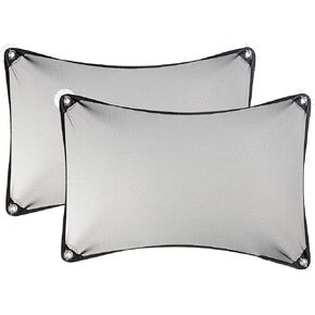 Dreambaby Adjusta-Car Stretch-It Shape-It Fit-It Door Window Sun Visor Cover Screen Shade Cling UV Ray Protection (2 Pack)