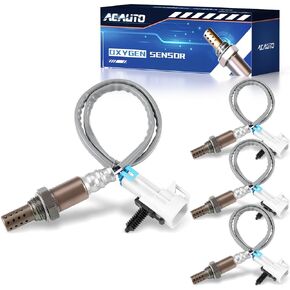 234-4668 Oxygen Sensor O2 Sensor Upstream Downstream Compatible with Cadillac Escalade Chevrolet Silverado 1500 Suburban Replaces# 234-4668, 15284, 21546, SG1857, 8125731670, 12583804, 4 Pack