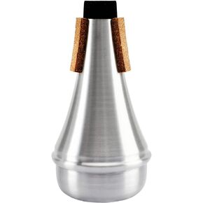 Trumpet Straight Mute, Mini Cup Mute for 3C 5C 7C Bach Trumpet Practice Mouthpiece Beginner Baritone Horn Trumpet Accessories, Bugle Cornet Kids Trombone Mellophone Brass Instruments Universal Mutes