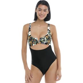 Body Glove Women's Standard Julia Bandeau Style One Piece Swimsuit