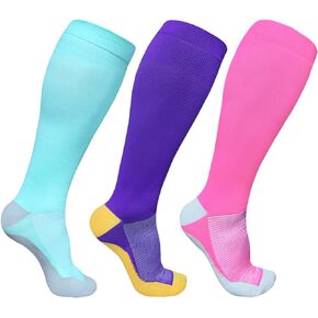 جوارب ضغط للنساء تداول حجم كبير جوارب ضغط واسعة العجل الركبة عالية دعم XXL 3XL 4XL in Kuwait