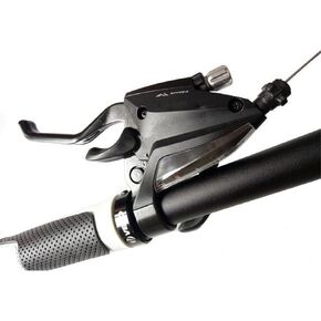 Bike Shifter,3 Speed Left Brake Lever with Inner Cables,Ergonomic Handle for MTB Shifter ST-EF500 Bike Shift/Brake Lever