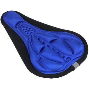 Soft 3D Padded Cycling Bicycle MTB Bike Saddle Seat Cover Cushion Sponge Foam Comfortable Saddles Mat Bicycle Accessory