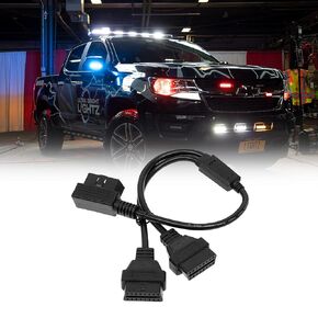 OBD-II Splitter Cable and Speed Turtle | OBD-2 Emergency Warning Strobe Light Flasher