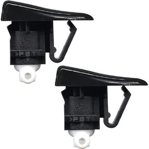 Windshield Washer Nozzle Aftermarket Replacement Accessory Fit for Cadillac CTS 03-07, Cadillac STS 05-11, SRX 2004-2009. OEM #: 15778747. (2pcs)