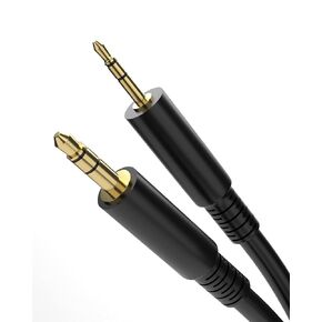 GALVANOX 2.5mm to 3.5mm aux Cable for Bose Headphone Cable Compatible with B0SE QC35 II / QC45 (Black)