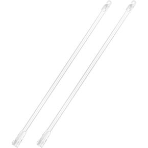 2 Pcs Blind Wand Vertical Blinds Replacement Parts, Clear Blind Tilt Wand Replacement Blind Opener, Long Window Blind Wand, Vertical Blind Wand Replacement Parts(Size:12 Inch)