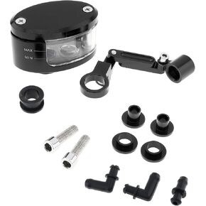 Windance Universal Motorcycle Brake Clutch Tank Cylinder Fluid Oil Reservoir Cup (Blak) in Kuwait