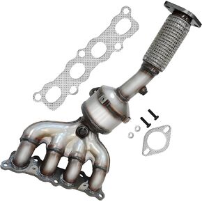 Exhaust Catalytic Converter Compatible with Ford Fiesta 2011-2016 L4 1.6L.