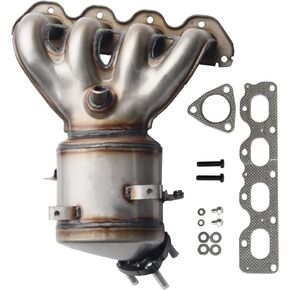 【Prime Grade】Front Catalytic Converter Compatible with Chevrolet Cruze 2011-2015, Chevrolet Sonic 2012-2015, Saturn Astra 2008-2009 1.8L (High Precious Metal Content Version)