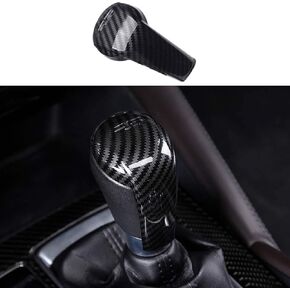 ruihe Carbon Fiber Color Interior Gear Shift Knob Decorator Cover Fit for Mazda3 Mazda6 CX5 CX3 CX8 CX9 CX-3 CX-5 CX-8 CX-9 Mazda2 at