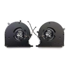 New CPU+GPU Cooling Fan Replacement for Razer Blade 14" (2021) | RZ09-0370 P/N: 13207266 13207121 DFS5K123043635 FNNK DFS5K121144645 FNNL DC5V 0.5A Fan Pair Fans