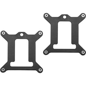 Plastic Backplate Intel LGA 1150 1151 1155 1156 CPU CPU Bracket Fan Radiator Buckle Bracket Backplane 75x75mm-2PCS