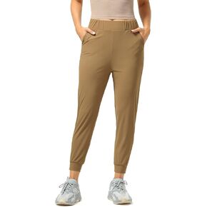 icyzone Lightweight Capri Joggers for Womens with Pockets Sun Protction UPF 50+ Workout Hiking Yoga Pants