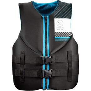 Hyperlite indy CGA Mens Wakeboard Vest أسود/أزرق Sz M in Kuwait