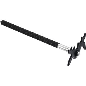 PATIKIL Retractable Billiards Cue Stick Bridge, Silicone Handle Pool Cue Accessory with Removable Plastic Bridge Head for Pool Table Competition