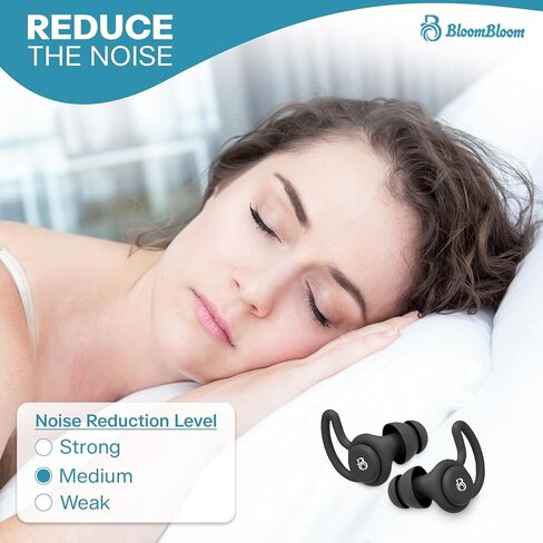 Ear Plugs for Noise Reduction-Ear Plugs for Sleeping Noise Cancelling,Reusable Hearing Protection Silicone Super Soft,28dB Noise Cancelling. in Saudi Arabia