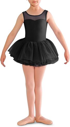Batermoon Girls' Sleeveless Ballet Leotards Tutu Dress Dance Ballerina Outfits in Saudi Arabia