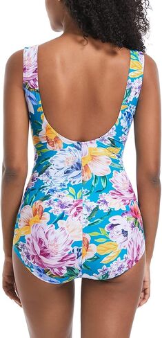BIMEI Women's One-Piece Pocketed Mastectomy Swimsuit Tummy Control Bathing Suits 886 in Saudi Arabia