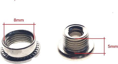 براغي مثبتات لشماعات Derailleur الخلفية (6 أزواج من سلسلة M8 القصيرة) in Kuwait