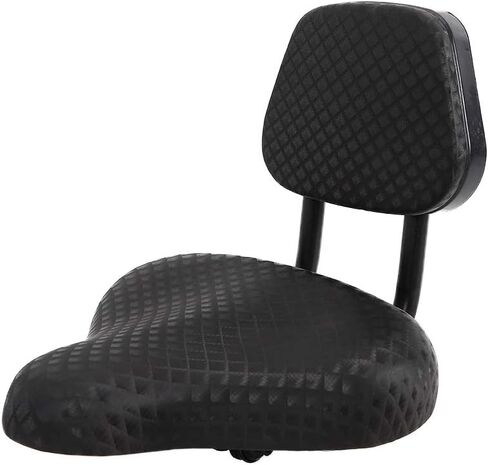 Bicycle Saddle Bike Seat with Soft Back Tricycle Seat for Mountain Bike, Road Bicycle, Hibrid and Stationary Exercise Bike in Saudi Arabia