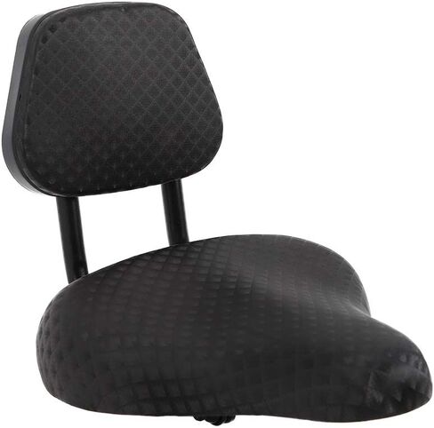 Bicycle Saddle Bike Seat with Soft Back Tricycle Seat for Mountain Bike, Road Bicycle, Hibrid and Stationary Exercise Bike in Saudi Arabia