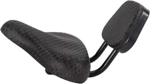 Bicycle Saddle Bike Seat with Soft Back Tricycle Seat for Mountain Bike, Road Bicycle, Hibrid and Stationary Exercise Bike in Saudi Arabia