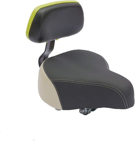 Bicycle Saddle Bike Seat with Soft Back Tricycle Seat for Mountain Bike, Road Bicycle, Hibrid and Stationary Exercise Bike in Saudi Arabia