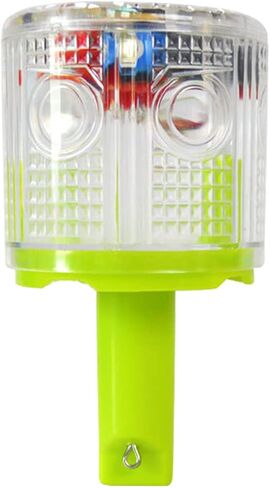 ضوء تحذير ستروب بالطاقة الشمسية، عمود واحد فائق السطوع، ضوء تحذيري للطوارئ الشمسية، ضوء وامض لسلامة بناء الطرق، مصباح منارة وميض حركة المرور (أحمر) in Kuwait