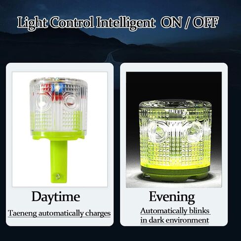 ضوء تحذير ستروب بالطاقة الشمسية، عمود واحد فائق السطوع، ضوء تحذيري للطوارئ الشمسية، ضوء وامض لسلامة بناء الطرق، مصباح منارة وميض حركة المرور (أحمر) in Kuwait