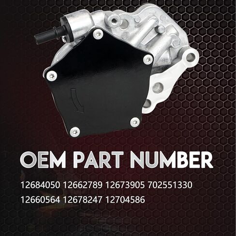 مضخة فراغ الفرامل متوافقة مع Buick Encore Chevy 2016-2019 GMC Terrain 2018-2019 المحرك 1.4L 1.5L يستبدل 12684050 12704586 12662789 12665422 12673203 12673123 in Kuwait