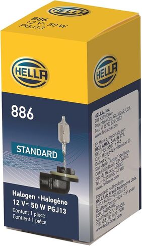 HELLA 886 Standard Halogen Bulb, 12 V, 50W in Saudi Arabia