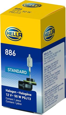 HELLA 886 Standard Halogen Bulb, 12 V, 50W in Saudi Arabia