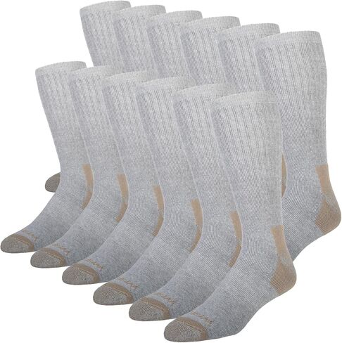 Wrangler - 365 Mens Crew Socks - Long Tube Full Cushion Mens Socks Fits Sizes 6-12 in Saudi Arabia