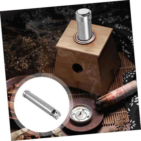 5 قطع من موكسا انتهازي صيني لشعلة موكسا، شرائط مدلكة، حامل عصا موسع، عصا موكسا بدون دخان، مسند عصا دوارة، جهاز الكى من الفولاذ المقاوم للصدأ تلقائيًا in Kuwait