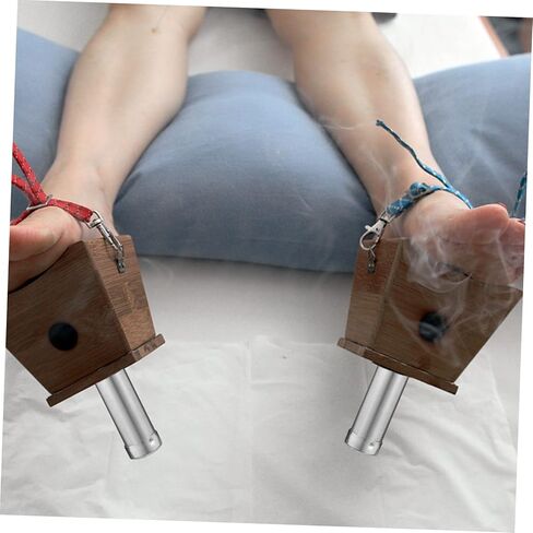 5 قطع من موكسا انتهازي صيني لشعلة موكسا، شرائط مدلكة، حامل عصا موسع، عصا موكسا بدون دخان، مسند عصا دوارة، جهاز الكى من الفولاذ المقاوم للصدأ تلقائيًا in Kuwait