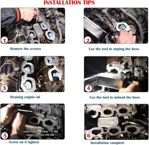 68105583AF مبرد زيت المحرك مع محول مبيت فلتر الزيت متوافق مع محرك 2014-2017 دودج جيب كرايسلر رام 3.6 لتر V6 يستبدل # 68105583AE، 68105583AA in Kuwait