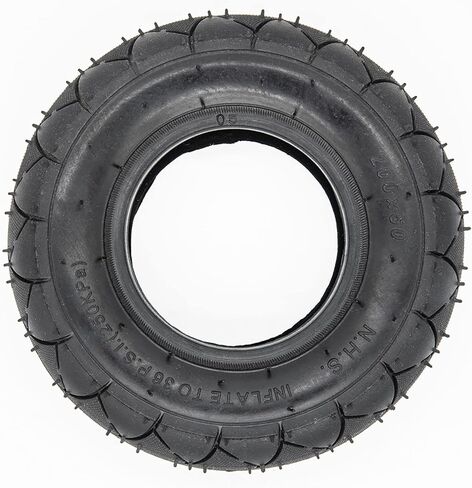 إطار وأنبوب داخلي مقاس 200 × 50 (8 × 2 بوصة) لشفرات الحلاقة E100 وE150 وE200 وPower Core E100 وDune Buggy وePunk وPowerRider 360 وeSpark in Kuwait