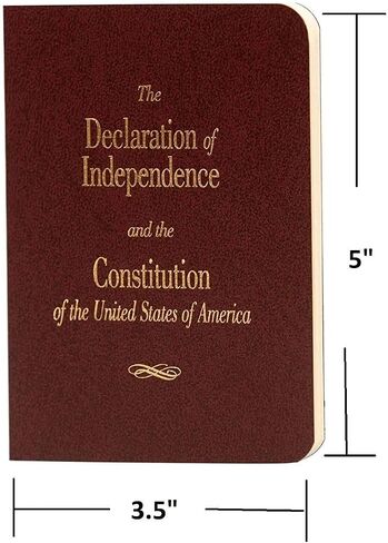 Cato Institute 6- Pocket U.S. Constitution and Declaration of Independence (Six Pack) in Saudi Arabia